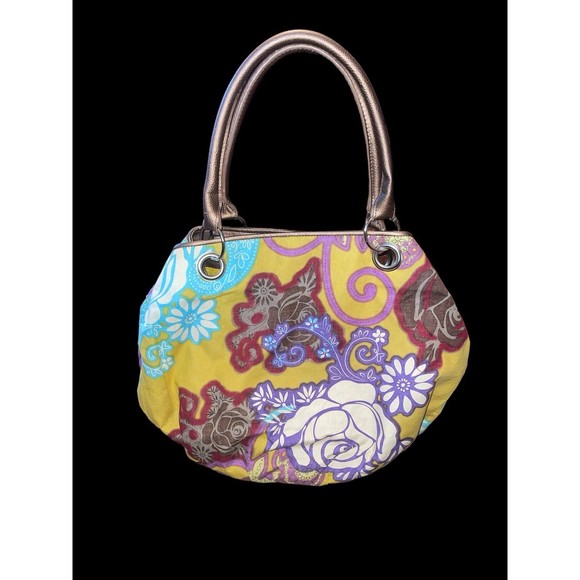 Bueno Handbags - Bueno Floral embellished sequin cotton bag purse